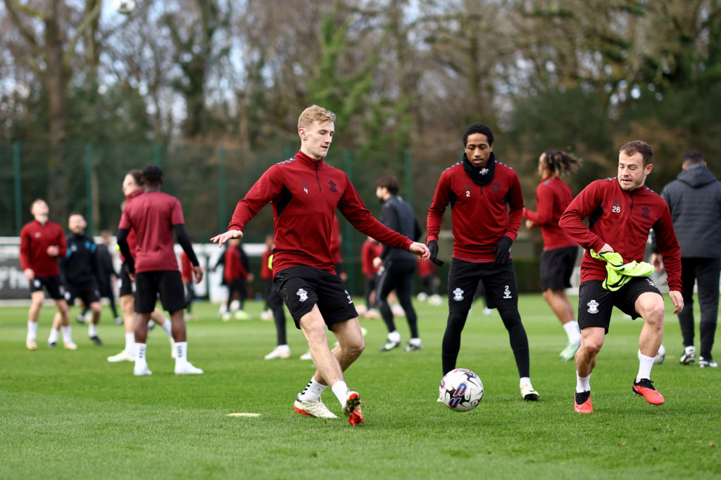 Southampton Training and Press Conference