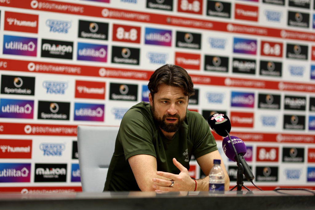 Southampton Training and Press Conference