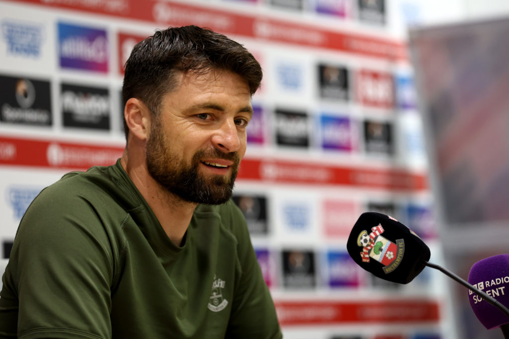 Southampton Training and Press Conference