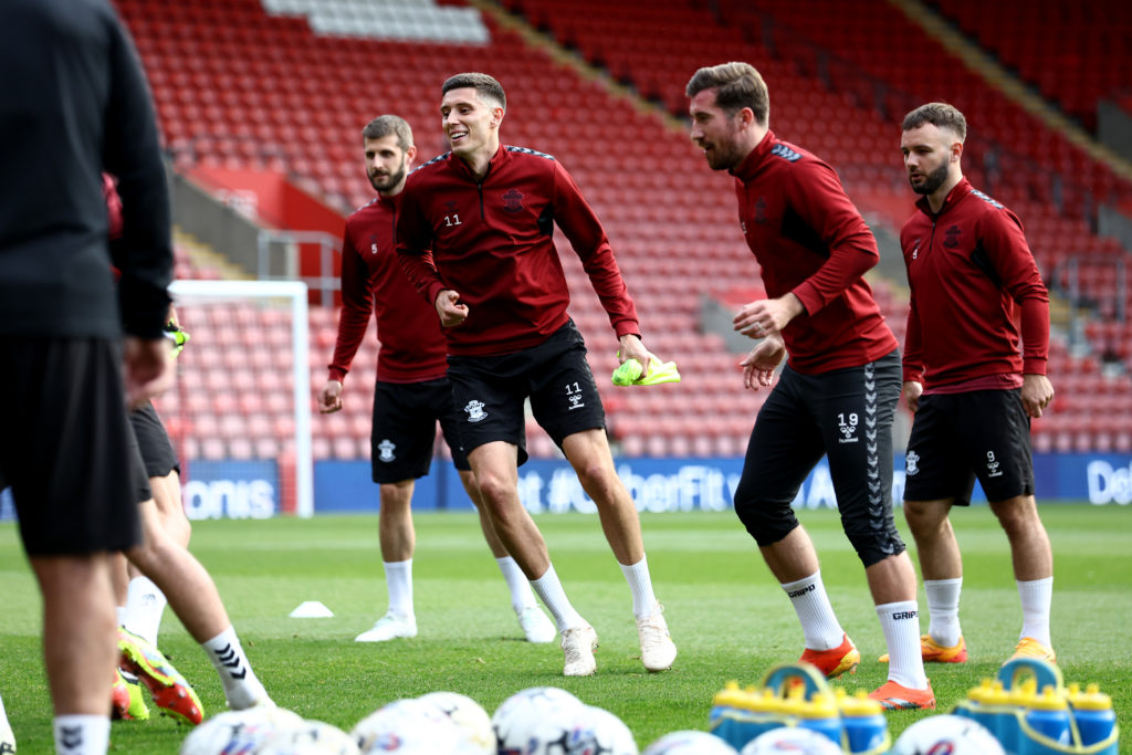 Southampton Training and Press Conference